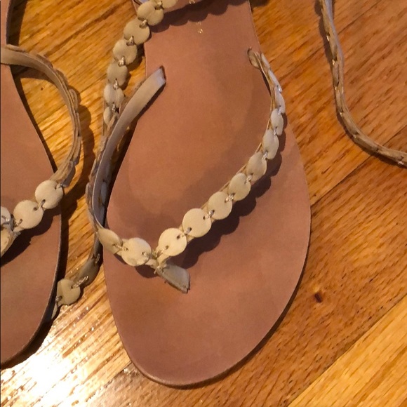 Zara Lace-up Sandals - Picture 4 of 4